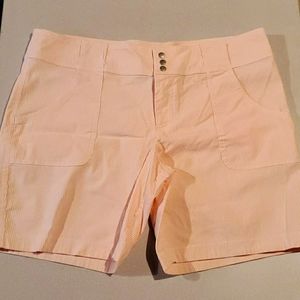 Jofit sz 12 golf shorts pink stripe